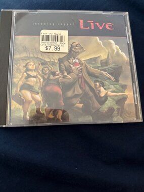 Throwing Copper By Live CD 1994 Alternative Rock Album Copper Label